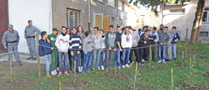Tarquinia - Festa dell'albero con gli studenti