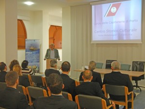 Civitavecchia - L'intervento del procuratore capo Gianfranco Amendola
