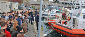 Civitavecchia - La capitaneria apre le porte agli studenti