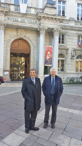 Leonardo Michelini e Antonio Delli Iaconi ad Avignone