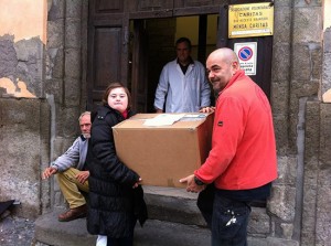 Viterbo Civica al lavoro con i ragazzi dell'Aipd