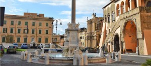 Tarquinia - La fontana di piazza Matteotti