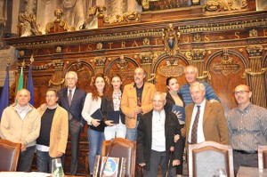 La consegna del premio Faul