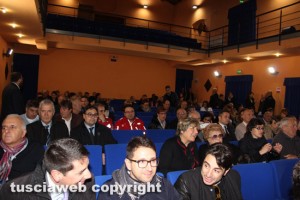 La sala dell'incontro con la Lorenzin