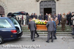 Viterbo - I funerali di Francesco Mencaroni 