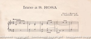 L'inno a Santa Rosa
