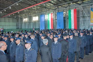 Viterbo - La consegna dei gradi da parte dei padrini 