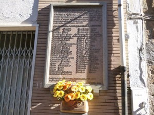 La cerimonia per i Caduti e per san Martino a Blera