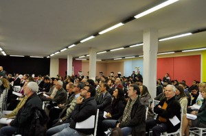 Viterbo - Un momento dell'incontro organizzato da Riccardo Valentini