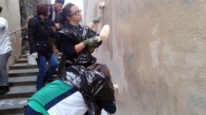 Viterbo Civica al lavoro con i ragazzi dell'Aipd
