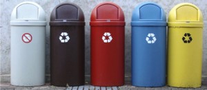 I contenitori per la raccolta differenziata