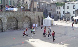 Viterbo - Una lezione di educazione fisica 