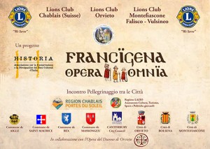 Convegno Francigena opera omnia