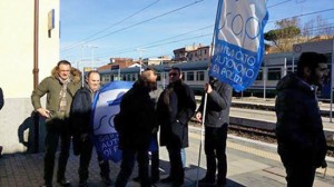 Porta Fiorentina - La manifestazione del Sap