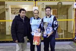 Francesco Torzi e Luca Di Felice della Polisportiva Oriolo