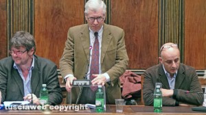 Viterbo - Il consiglio comunale - Ricci, Michelini e Vannini