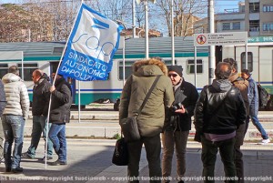 Porta Fiorentina - La manifestazione del Sap