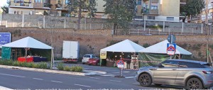 Il mercatino di via Genova