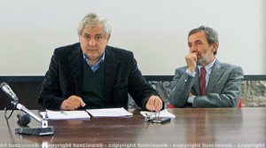 A sinistra Luigi Macchitella