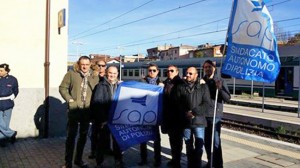 Porta Fiorentina - La manifestazione del Sap