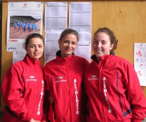 Le ragazze dell'Atletica Autocoreana