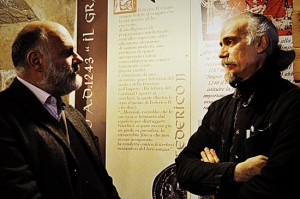 Valentini visita l’“Antica Zecca di Viterbo” e il Laboratorio di Marco Gugliemi