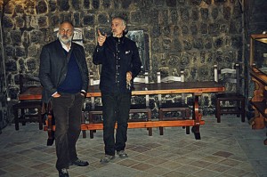 Valentini visita l’“Antica Zecca di Viterbo” e il Laboratorio di Marco Gugliemi