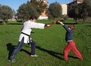 Viterbo - Team Master ju jitsu al Parco delle querce