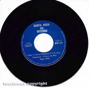 Il disco di santa Rosa