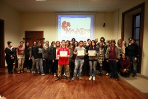 Viterbo - La premiazione di “Un logo per medi@re”