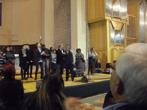 Il coro gospel Dexter Walker & Zion movement a Viterbo