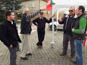 Gazebo a Pescia Romana