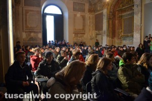 Viterbo - Liceo scientifico Ruffini - La protesta degli studenti