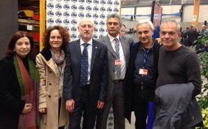 I dirigenti Cna di Viterbo e Civitavecchia con il presidente Vaccarino