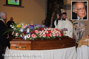 Vetralla - I funerali di Gilberto Pietrella