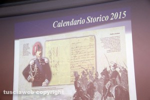 Il calendario dell'Arma dei carabinieri 2015