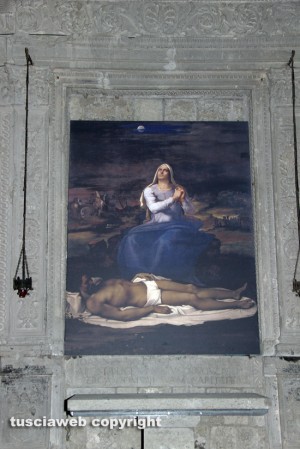 Viterbo - Basilica San Francesco – La Pietà di Sebastiano del Piombo torna a casa