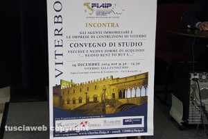 Viterbo - Il convegno "Vecchie e nuove forme di acquisto: rent to buy"