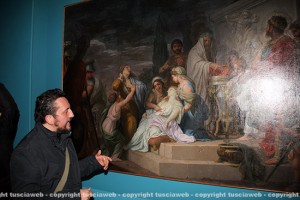 Sacro e profano - L'inaugurazione