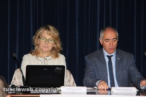 Lauretta Casadei e Marco Fiorentini