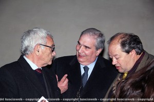 Alberto Pazienti, Giuseppe Fioroni e Felice Orlandini