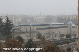 La neve su Viterbo