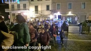 La processione per l'Immacolata concezione a Soriano nel Cimino 