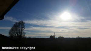 Il sole nel cielo di Vignanello