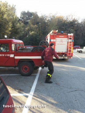 I soccorsi sul luogo dell'incidente