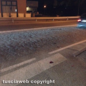 Viterbo - Tamponamento sulla tangenziale