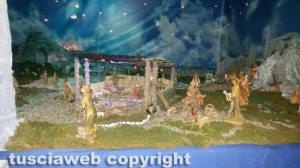 Bagnaia -  Il presepe artistico della Madonna del rosario