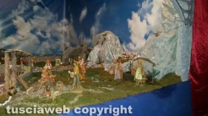Bagnaia -  Il presepe artistico della Madonna del rosario