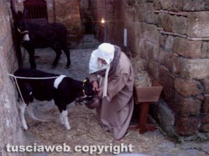 Il presepe vivente per le vie di Civita di Bagnoregio