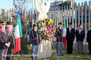 La cerimonia di commemorazione dei caduti della polizia